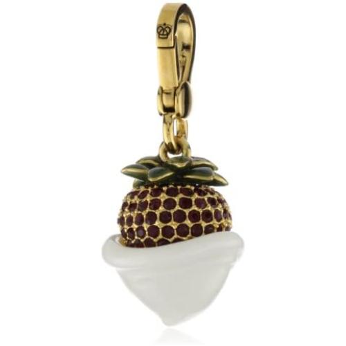 Juicy Couture ''Charms'' Gold-Tone Starberry and Cream Charm