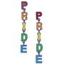 Madison Tyler Pride Collection, PRIDE Rainbow Dangle Post Earrings for Women Gay Lesbian LGBT Jewelry