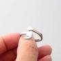 SEIRAA Semicolon Ring Inspirational Motivational Ring Recovery Suicide Awareness Jewelry Semicolon Jewelry for Women