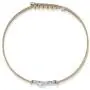 SWAROVSKI Womens Infinity Bracelet Collection, Rhodium Finish, Rose Gold Finish