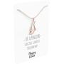 Happy Kisses Penguin Necklace Gift – Cute Penguin Pendant – Charm Jewelry for Women, Girls and Kids – with Message Card