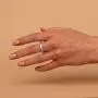 PAVOI 14K Gold Plated Rings Oval Cubic Zirconia Love Ring | 5mm Stackable Rings for Women | Gold Rings for Women PAVOI 14K Gold Plated Rings Oval Cubic Zirconia Love Ring | 5mm Stackable Rings for Women | Gold Rings for Women