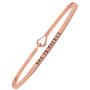 SHE is Fierce Inspirational Quote Bracelet - Positive Message Hook Bangle Mantra Phrase Cuff - Jewelry Gifts for Women & Teen Girls