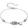 SLUYNZ 925 Sterling Silver Fatima Hamsa Hand Evil Eye Bracelet for Women Teen Girls Blue Round Eyes Bracelet SLUYNZ 925 Sterling Silver Fatima Hamsa Hand Evil Eye Bracelet for Women Teen Girls Blue Round Eyes Bracelet