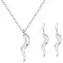 YANCHUN Lucky Italian Horn Necklace and Earrings Italian Jewelry Amulet Necklace for Women Men YANCHUN Lucky Italian Horn Necklace and Earrings Italian Jewelry Amulet Necklace for Women Men