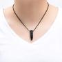 zeqingjw Bullet Cremation Jewelry for Ashes Pendants - Ashes Holder Urns Jewelry for Pet/Human Cylinder Keepsake Memorial Necklace for Ashes