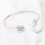 Autism Bracelet Autism Mom Open Cuff Autism Puzzle Piece Gift Autistic Encouragement Gift Autism Awareness Jewelry