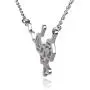 Clayton Jewelry Labs THC Tetrahydrocannabinol Weed Marijuana Molecule Stainless Steel Necklace