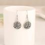 Winssi Womens Basketball Dangle Earrings Rhinestone Basketball Earrings Sport Jewelry Gift Idea