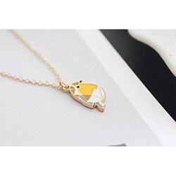 Cute Bird Necklace Geometric Bird Pendant Necklace for Women Girls Cute Round Borb Necklace Small Birb Necklace Sparrow Jewelry Pendant Necklace for Girls and Women