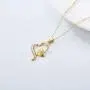 14k Yellow Gold Diamond Heart Pendant Necklace for Women, Fine Anniversary Jewelry for Wife/Girlfriend, Love Gifts for Her (0.1ct), 16+1+1 Inch 14k Yellow Gold Diamond Heart Pendant Necklace for Women, Fine Anniversary Jewelry for Wife/Girlfriend, Love Gifts for Her (0.1ct), 16+1+1 Inch