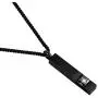 Black Square Zircon Bar Cremation Urn Necklace for Ashes Memorial Pendant stainless steel Jewelry Black Square Zircon Bar Cremation Urn Necklace for Ashes Memorial Pendant stainless steel Jewelry