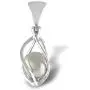 Starborn Spiral Caged with Sphere Pendant