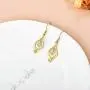 SISGEM 14K Solid Yellow Gold Infinity Love Drop Earrings Dangles for Women Moissanite Dangle Earrings Christmas Birthday Gifts for Her(Yellow, gold) SISGEM 14K Solid Yellow Gold Infinity Love Drop Earrings Dangles for Women Moissanite Dangle Earrings Christmas Birthday Gifts for Her(Yellow, gold)