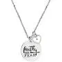Stainless Steel Christian Faith Mustard Seed Lettering Necklaces, God Has You In Arm Necklace Memorial Gifts Stainless Steel Christian Faith Mustard Seed Lettering Necklaces, God Has You In Arm Necklace Memorial Gifts
