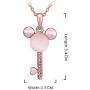 Teenage Necklaces - Character Jewelry for Girls/Women - Birthday/Christmas/Thanksgiving Gift/Back to School - Crystals and Rhinestones - Mall of Style
