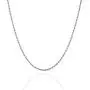 Quadri - Rope Chain Diamond-Cut in 925 Sterling Silver Italian 2mm Solid Necklace for Men Women Boys Girls - 16 to 30 inch - Premium Quality Certified Made in Italy - Gift Box Included