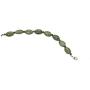 Connemara Marble Bracelet Oval Beads Made in Ireland