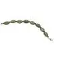 Connemara Marble Bracelet Oval Beads Made in Ireland