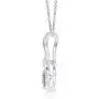 Tanzanite Infinity Heart Pendant with Diamonds (5mm Tanzanite) Tanzanite Infinity Heart Pendant with Diamonds (5mm Tanzanite)