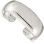 925 Sterling Silver Solid Cuff Bangle Bracelet Expandable Stackable 7 Inch Fine Jewelry For Women Gifts For Her