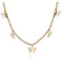 GVUSMIL Butterfly Necklace for Women Girls Y Pendant Choker Chain Necklace Charm Jewelry Gift for Her