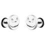 Jack Skull Stud Earrings For Men Stainless Steel Earrings for Women Mens Punk Style Hip Hop Jewelry with Gift Box