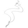 U7 Italian Horn Charm Amulet Necklace Stainless Steel/18K Gold Plated Talisman Italian Jewelry Lucky Pendant, Customizable