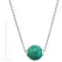 Silpada the World is Yours 6 ct Compressed Stabilized Turquoise Pendant Necklace in Sterling Silver