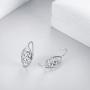 WINNICACA [ Celtic Knot & Lotus& Sunflower & Daisy ] Sterling Silver Leverback Earrings Jewelry for Women Teens Birthday Gifts