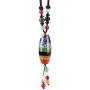 Simurg 7 Chakra Healing Stone Pendant Necklace for Meditation, Energy Enhancing, Protection and Spiritual Healing