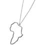 1 Set Big African Map Pendant Necklace Ethnic Ornaments Drop Dangle Earrings Exaggerate Gold Silver Plated for Women Girl Men Hip Hop Jewelry