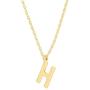 PAVOI 14K Gold Plated Initial Necklace | Letter Necklaces for Women
