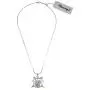PammyJ Music Jewelry - Drum Set with Clear Crystals Pendant Necklace, 17.5'' PammyJ Music Jewelry - Drum Set with Clear Crystals Pendant Necklace, 17.5''