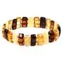 AMBERAGE Natural Baltic Amber Stretch Bracelet for Women - Hand Made from Polished/Certified Baltic Amber Beads AMBERAGE Natural Baltic Amber Stretch Bracelet for Women - Hand Made from Polished/Certified Baltic Amber Beads