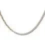 Lem Trend Double Layered Chunky Gold Statement Chain Link Choker Necklaces, Dainty Cultured Barque Pearl Stitching Necklaces Jewelry Valentines Day Birthday Gifts for Woman Girls
