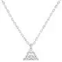 PAVOI 14K Gold Plated 925 Sterling Silver CZ Diamond Pendant Necklace for Women | Adjustable Slider