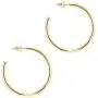 PAVOI 14K Gold Plated Hoop Earrings For Women | 2mm Thick Infinity Gold Hoops Women Earrings | Gold Plated Loop Earrings For Women | Lightweight Hoop Earrings Set For Girls