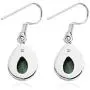 Shop LC Womens Green Malachite Dangle Drop Earrings Vintage Tribal Prom Jewelry Mothers Day Gifts for Women (Oval/Round/Leaf)