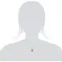 Honolulu Jewelry Company 14k Rose Gold Plated Sterling Silver Plumeria CZ Necklace Pendant with 18'' Box Chain Honolulu Jewelry Company 14k Rose Gold Plated Sterling Silver Plumeria CZ Necklace Pendant with 18'' Box Chain