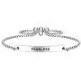 Dainty Cuff Bracelet - FEARLESS - High School Senior Students Reminder Gifts for Sister from Brother
