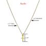 Avanlin Cross Pendant Necklace Gold Plated 1 Layer Necklaces Chain Simple Jewelry for Women and Girls