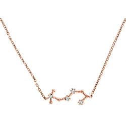 PAVOI 14K Gold Plated Astrology Constellation Horoscope Zodiac Necklace 16-18''
