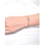 I Cant Tie The Knot Without You Bridesmaid Gift Cards Bridesmaid Bracelets Silver Tone- Set of 4,5,6