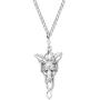 WSNANG Movie Arwen Evenstar Earrings Necklace Movie Inspired Jewelry Gift for Fans