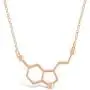 3pcs Happiness Serotonin Molecule Necklace Science Jewelry Ideal Necklaces for Teacher, Professor, Chemistry Grad, and Science Lovers 3pcs Happiness Serotonin Molecule Necklace Science Jewelry Ideal Necklaces for Teacher, Professor, Chemistry Grad, and Science Lovers