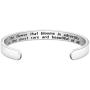 Mulan Quote Cuff Bracelet The Flower That Blooms In Adversity Is The Most Rare And Beautiful Of All Princess Bracelet Jewelry