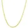 Nuragold 10k Yellow Gold 3mm Solid Cuban Curb Link Chain Pendant Necklace, Mens Womens Lobster Lock 16'' 18'' 20'' 22'' 24'' 26'' 28'' 30'' Nuragold 10k Yellow Gold 3mm Solid Cuban Curb Link Chain Pendant Necklace, Mens Womens Lobster Lock 16'' 18'' 20'' 22'' 24'' 26'' 28'' 30''