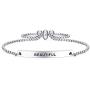 SOUSYOKYO Dainty Cuff Bracelet - Beautiful - Bridal Shower Gift for Bride from Bridesmaid Groom Soulmate