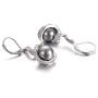 Yoursfs Leverback Earrings for Women With Pearl dangle earrings 18K Gold Plated Bridal Jewelry